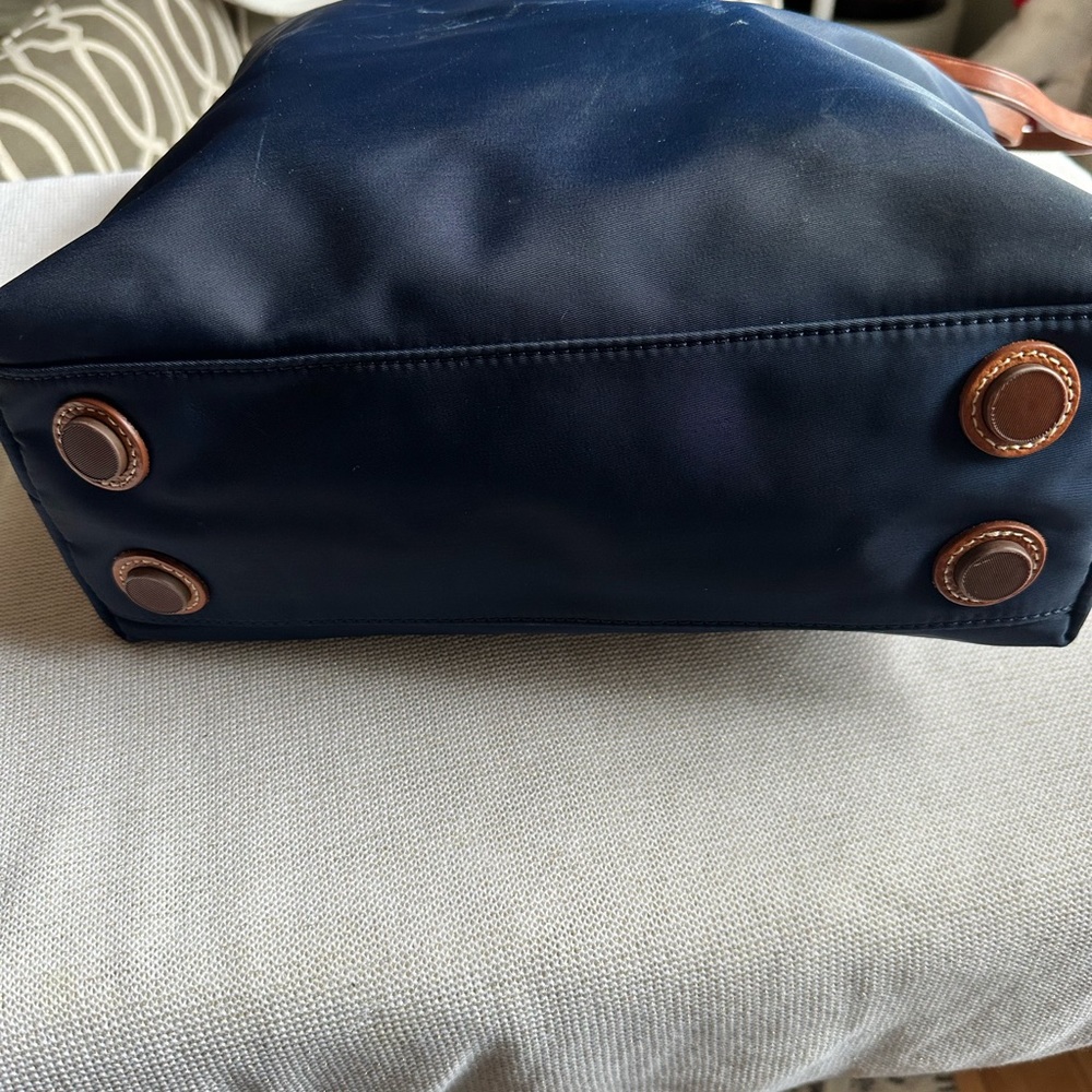 Dooney & Bourke Windham Nylon Leighton Tote in Dark Navy Blue - Picture 5 of 16